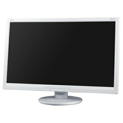 【中古】 NEC 24型広広とした液晶見せびらかす(白) LCD-AS242W