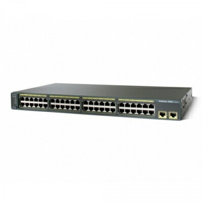 【中古】 CISCO Catalyst 2960-48TT-L インテリジェント イーサネット スイッチ WS-C2960-48TT-L
