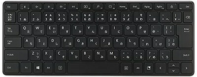 【中古】 マイクロソフト 建築家 パウダーコンパクト 鍵盤 21Y-00019 : 無線電話 薄型 年長命 蓄電池 3台繋ぎ合わせる可 Bluetooth ( つや消し 黒いこと ) Windows Surface 相応う