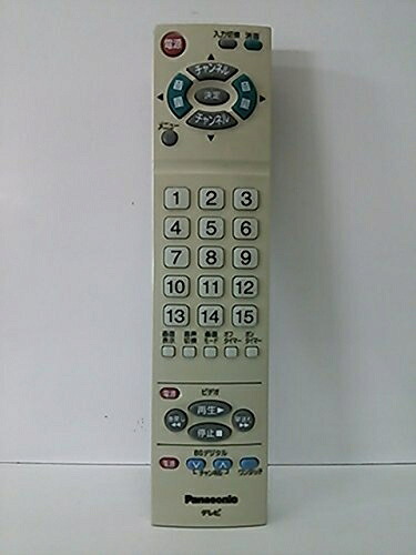 【中古】 パナソニック テレビ受像機遠隔操作 EUR7606KB0