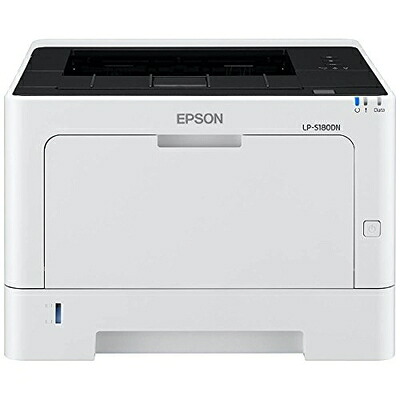 【中古】 エプソン ページプリンター A4 モノクロ LP-S180DN 白