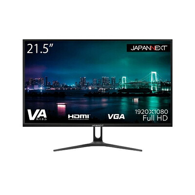 【中古】 JAPANNEXT 21.5型 フルHD(1920x1080) 液晶モニター JN-V2150FHD HDMI VGA
