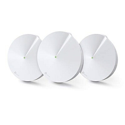 【中古】 TP-Link WiFi 無線LANルーター ウイルス対策 セキュリティ 3ユニットセット デュアルバンド AC1300 11ac デュアルバンド メッシュWi-Fiシステム Deco M5 V2.0