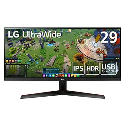 【中古】 【 押さえる】LG ゲーミング 管する 29WP60G-B 29in / 水平ウルトラ広広とした(2560X1080) / IPS非光輝/HDR/FreeSync/USB Type-C(Alt)、DisplayPort、HDMI / 3年楽になること・無輝点