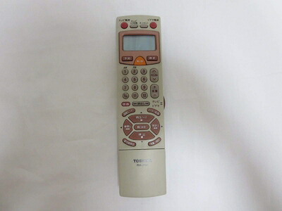 【中古】 東芝 ビデオリモコン RM-J10A