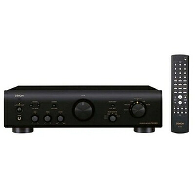 【中古】 Denon プリメインアンプ 黒いこと PMA-390AE-K