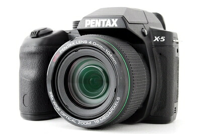 【中古】 PENTAX X-5 クラシックブラック 1,600万画素 超広角-超望遠ズームレンズ 単3型電池仕様 デュアル手ぶれ補正 高速連写 X-5 CLASSIC BLACK 12764|Haute Produit