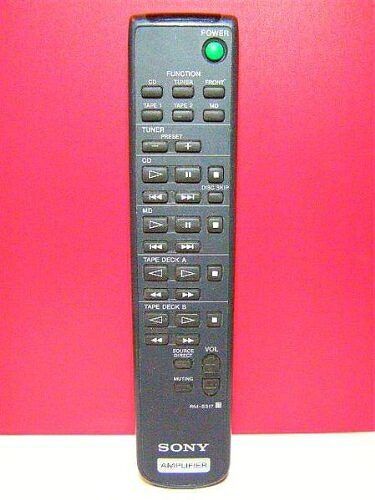 【中古】 SONY AMPLIFIERリモコン RM-S317