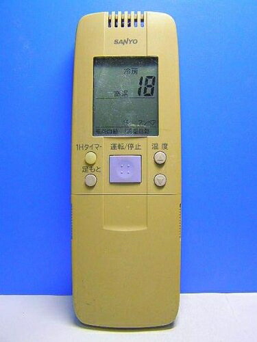【中古】 サンヨー エアコンリモコン RCS-VR8A