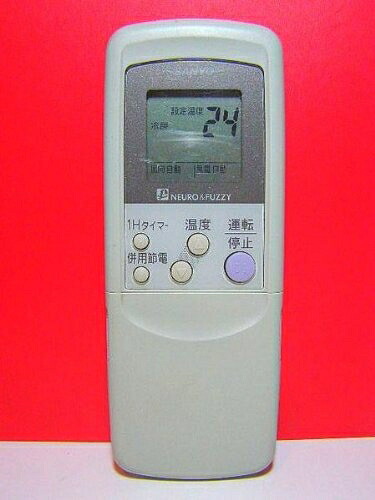 【中古】 三洋電機 エアコンリモコン RCS-WV6A