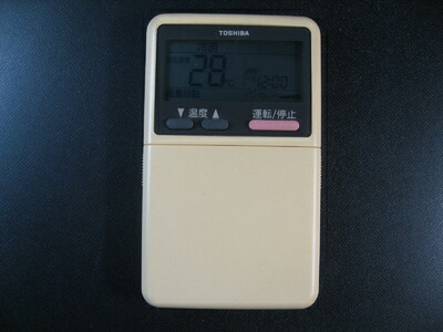 【中古】 東芝 冷房装置遠隔操作 WH-A1E エアコン用アクセサリー-季節・空調家電用アクセサリー