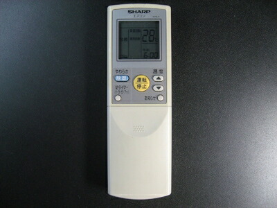 【中古】 シャープ エアコンリモコン A519JB