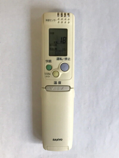 【中古】 三洋電機 エアコンリモコン RCS-SR5