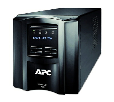 【中古】 APC 無停電電源装置 UPS 750VA/500W SMT750J ラインインタラクティブ給電 正弦波｜Haute Produit