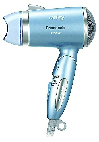 【中古】 パナソニック ヘアドライヤー イオニティ マイナスイオンターボドライミニ 青 EH5212P-A|Haute Produit