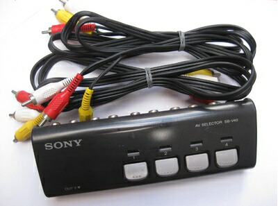 【新品未開封】SONY SB-RX300D D端子対応AVセレクター Amazon | SONY SB-RX300D AVセレクター D端子対応 | Sony | AV
