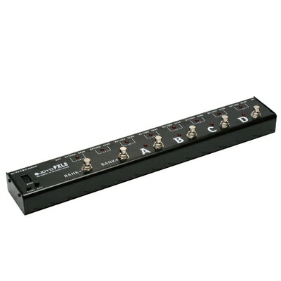 【中古】 JOYO スリム プログラマブル スイッチャー 4ch X 8 Bank PXL-8