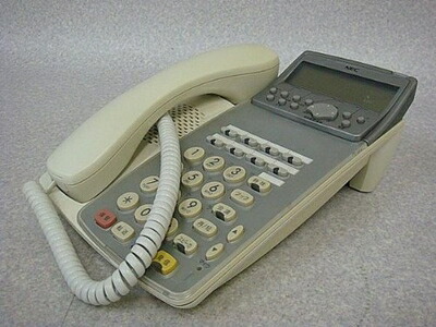 【中古】 DTR-8KH-1D(WH) NEC Aspire Dterm85 8ボタン 漢字表示＆電子電話帳対応電話機(WH) [オフィス用品] ビジネスフォン