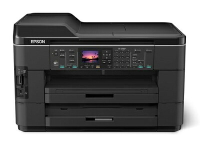 【中古】 EPSON A3インクジェットFAX複合機 PX-1700F A3ノビ対応 ネットワーク標準搭載 2段フロントカセット(最大500枚) 自動両面印刷対応 大容量ブラックインク採用