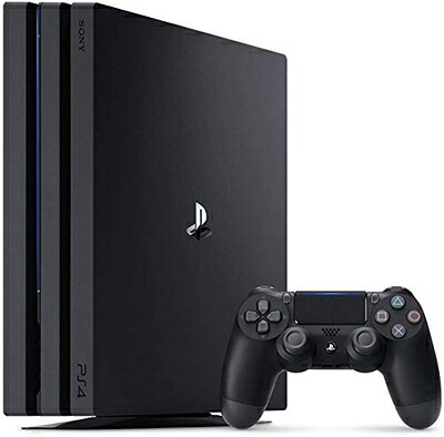 【中古】 PlayStation 4 Pro ジェット・ブラック 1TB (CUH-7200BB01)【メーカー生産終了】