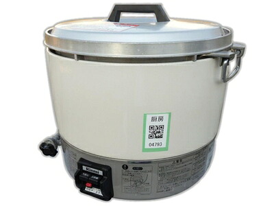 【中古】 リンナイ 業務用ガス炊飯器(都市ガス12A・13A用) 【普及タイプ】 ゴム管接続/直径13mm 3升用 RR-30S1-13A