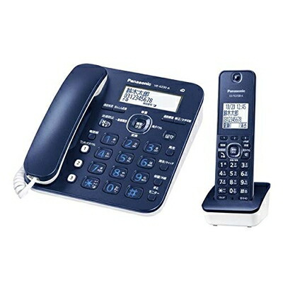【中古】 パナソニック 電話 RU・RU・RU VE-GZ30DL-A [ネイビーブルー]