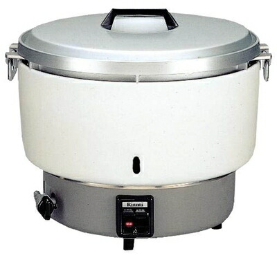 【中古】 リンナイ 業務用ガス炊飯器(プロパンガス用) 【普及タイプ】 ゴム管接続/直径9.5mm 5升用 RR-50S1-LP