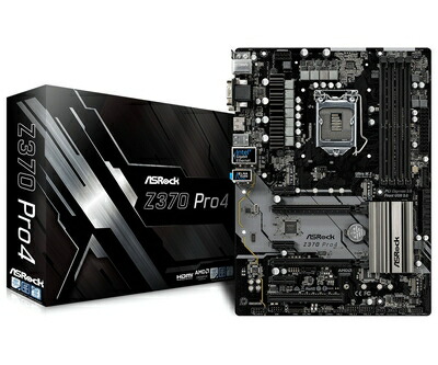 【中古】 ASRock Intel Z370 チップセット搭載 ATX マザーボード Z370 Pro4