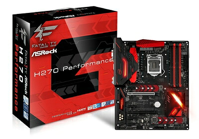 【中古】 ASRock Intel H270チップセット搭載 ATXマザーボード Fatal1ty H270 Performance