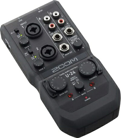 【中古】 ZOOM ズーム ハンディポータブルオーディオインターフェイス 【メーカー3年延長付】U-24|Haute Produit