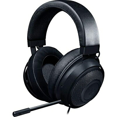 【中古】 Razer Kraken Black ゲーミングヘッドセット アナログ接続 PS5 PS4 PC Switch スマートフォン 冷却ジェルパッド【日本品】 RZ04-02830100-R3M1