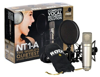 【中古】 RODE 【マイク機材フルセット！！】Rode NT1A Anniversary Vocal Condenser Microphone Package　■並行輸入品■｜Haute Produit 18,263円