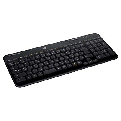 【中古】 ロジクール ワイヤレスキーボード K360r キーボード ワイヤレス 無線 薄型 小型 テンキー付 Unifying 国内正規品｜Haute Produit