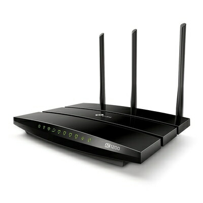 【中古】 TP-Link WiFi 無線LAN ルーター APモード搭載機種 11ac 867 + 300Mbps デュアルバンド 全ポートギガビット 3年