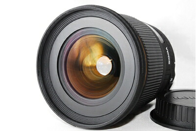 【中古】 SIGMA 単焦点広角レンズ 24mm F1.8 EX DG ASPHERICAL MACRO キヤノン用 フルサイズ対応
