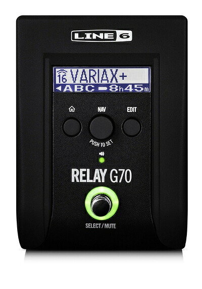 【中古】 Line 6 ギターワイヤレス 16ch 2.4GHz Relay G70