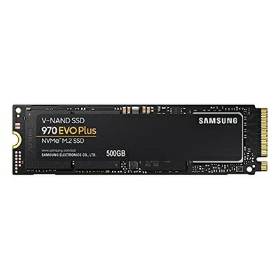 【中古】 Samsung 970 EVO Plus 500GB PCIe (最大転送速度 3,500MB/秒) NVMe M.2 (2280) 内蔵 SSD MZ-V7S500B/EC 国内正規品(メーカー)|Haute Produit