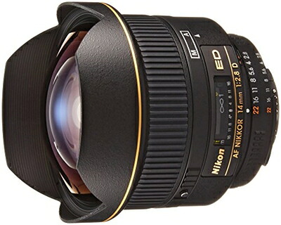 【中古】 Nikon 単焦点レンズ Ai AF Nikkor ED 14mm f/2.8D フルサイズ対応
