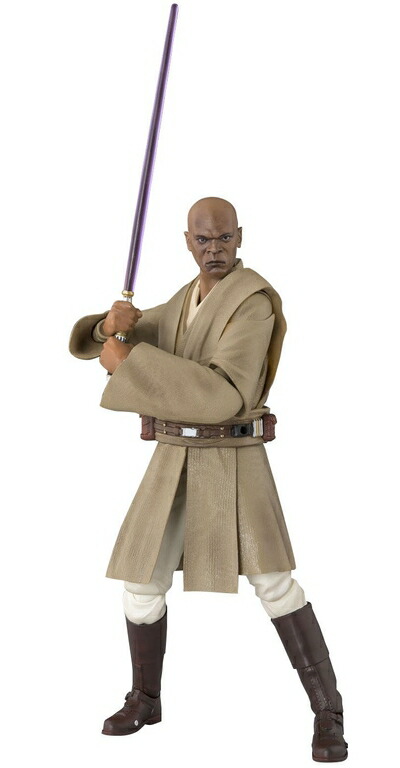 【中古】 S.H.フィギュアーツ スター・ウォーズ メイス・ウィンドゥ 約150mm ABS&PVC製 塗装済み可動フィギュア