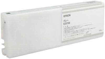 【中古】 エプソン ICGY58 MAXART PX-P/K3インキ 700ml 薄墨色