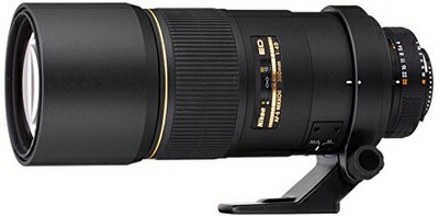 【中古】 Nikon 単興味の中心水晶体 Ai AF-S Nikkor 300粍 f/4D IF-ED 黒いこと フルサイズ相応う