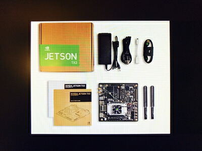 【中古】 NVIDIA (エヌビディア) 945-82771-0000-000 Jetson TX2 モデュール 生育一揃いの道具 黒いこと グラフィックボード-パソコン・周辺機器