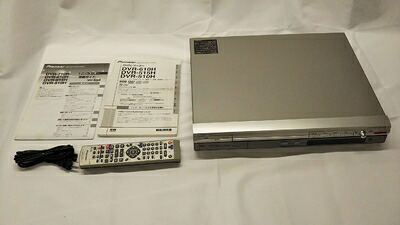 【中古】 Pioneer ヴィデオディスクリコーダー 80GB HDD内蔵 DVR-510H-S