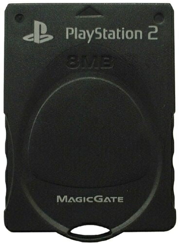 【中古】 PlayStation2専用 MEMORY CARD フラットブラック