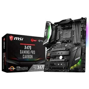 【中古】 MSI X470 GAMING PRO CARBON ATX ゲーミングマザーボード [AMD X470チップセット搭載] MB4387｜Haute Produit