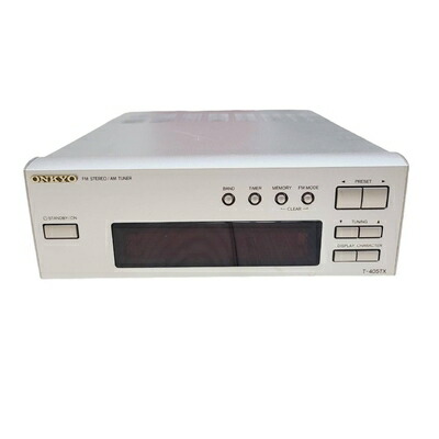 【中古】 ONKYO INTEC205 FM/AMチューナー T-405TX(S)