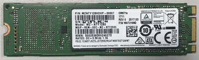 【中古】 サムスン CM871a 128GB SSD M.2 2280 NGFF SATA 6Gb/s MZ-NTY1280 MZNTY128HDHP-00007
