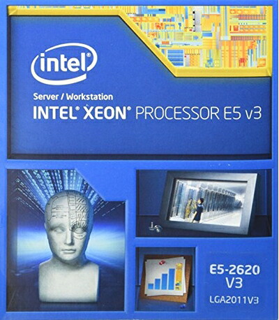 【中古】 Intel CPU Xeon E5-2620V3 2.40GHz 15Mキャッシュ LGA2011-3 BX80644E52620V3 【BOX】