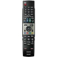 【中古】 シャープ[SHARP]　オプション・消耗品　【0126380038】　液晶テレビ用　リモコン