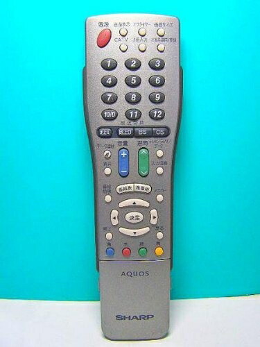 【中古】 シャープ テレビリモコン GA434WJSA